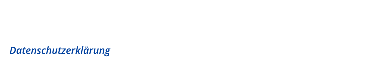 Datenschutzerklärung